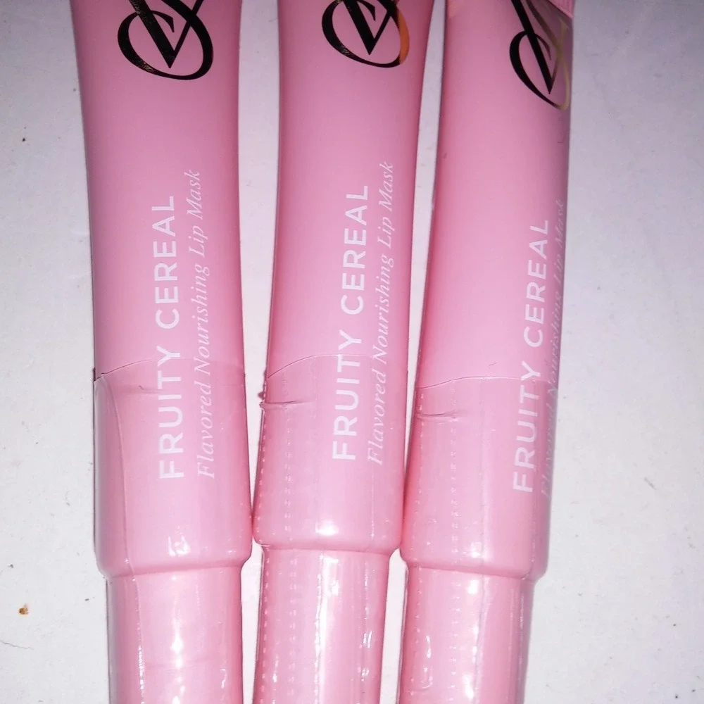 Set of 3 Victoria Secret Flavored Nourishing Lip Mask Fruity Cereal New
